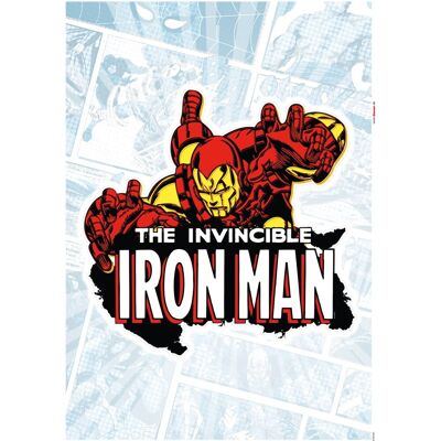 Komar Deko-Sticker Iron Man Classic 50 x 70 cm Komar Deko-Sticker Iron Man Classic 50 x 70 cm