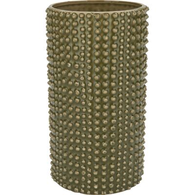 Vase Dark Wonder 25 cm x Ø 14 cm Grün Vase Dark Wonder 25 cm x Ø 14 cm Grün