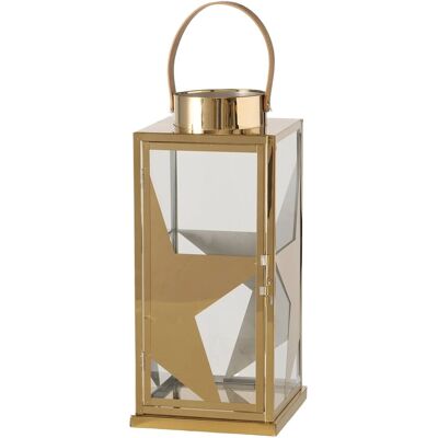 Boltze Laterne Syrius Rechteck 32,5 cm Gold Boltze Laterne Syrius Rechteck 32,5 cm Gold