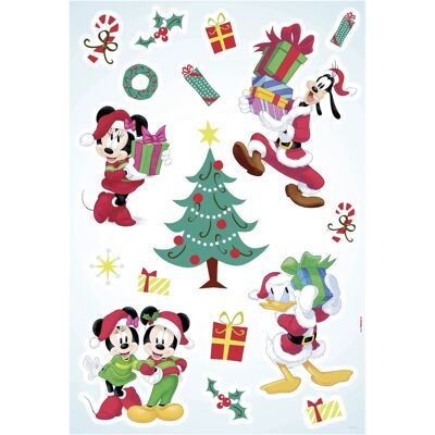 Komar Deko-Sticker Mickey Christmas Presents 50 cm x 70 cm Komar Deko-Sticker Mickey Christmas Presents 50 cm x 70 cm