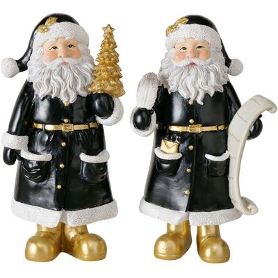 Boltze Weihnachtsmann-Figur Bartoldi 20,5 cm Mehrfarbig 2-fach Sortiert Boltze Weihnachtsmann-Figur Bartoldi 20,5 cm Mehrfarbig 2-fach Sortiert