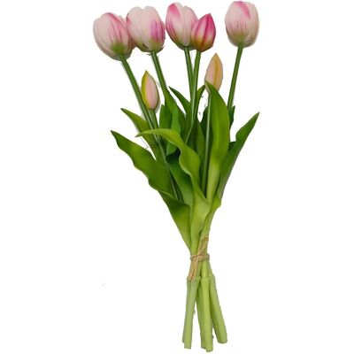 Boltze Dekostrauß Tulip Klein 13 cm x 13 cm x 40 cm Pink Boltze Dekostrauß Tulip Klein 13 cm x 13 cm x 40 cm Pink