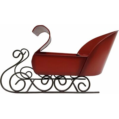 Boltze Schlitten Ethel 30 cm x 11 cm x 17 cm Rot Boltze Schlitten Ethel 30 cm x 11 cm x 17 cm Rot