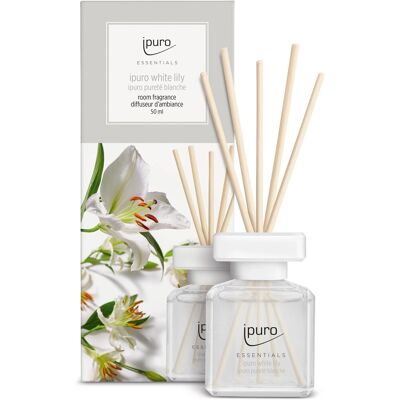 ipuro ESSENTIALS Raumduft White Lily 50ml ipuro ESSENTIALS Raumduft White Lily 50ml