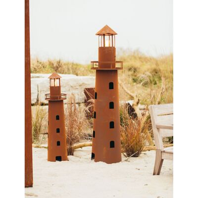 Ferrum Art Design Deko-Skulptur Leuchtturm Norddeutschland 116 cm Edelrost Ferrum Art Design Deko-Skulptur Leuchtturm Norddeutschland 116 cm Edelrost