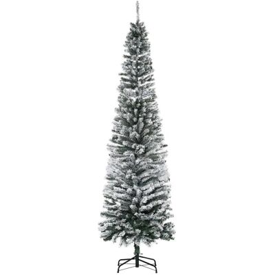 HOMCOM Weihnachtsbaum 395 Spitzen Kunststoff Stahl 68 x 225H cm HOMCOM Weihnachtsbaum 395 Spitzen Kunststoff Stahl 68 x 225H cm