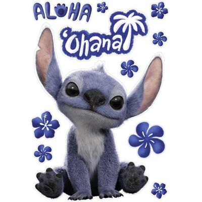 Komar Deko-Sticker Disney Lilo and Stitch Live Action Ohana 50 cm x 70 cm Komar Deko-Sticker Disney Lilo and Stitch Live Action Ohana 50 cm x 70 cm