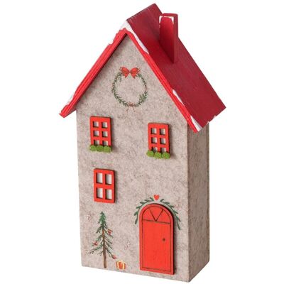 Boltze Haus-Dekoaufsteller Casata Groß 13,8 cm x 6,8 cm x 24,2 cm Grau Boltze Haus-Dekoaufsteller Casata Groß 13,8 cm x 6,8 cm x 24,2 cm Grau