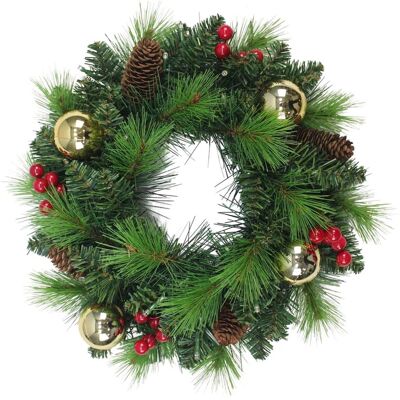 Näve Outdoor LED Weihnachtskranz Noel Gold Näve Outdoor LED Weihnachtskranz Noel Gold
