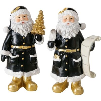 Boltze Weihnachtsmann-Figur Bartoldi 12,5 cm Mehrfarbig 2-fach Sortiert Boltze Weihnachtsmann-Figur Bartoldi 12,5 cm Mehrfarbig 2-fach Sortiert