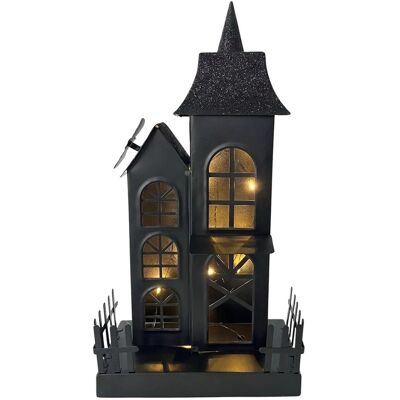 Boltze Deko-Aufsteller Haus Höhe 38,5 cm Schwarz Boltze Deko-Aufsteller Haus Höhe 38,5 cm Schwarz