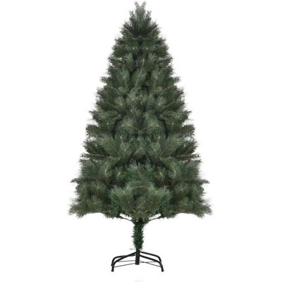 HOMCOM Weihnachtsbaum Kunststoff Künstlich Metall 90 x 180H cm HOMCOM Weihnachtsbaum Kunststoff Künstlich Metall 90 x 180H cm