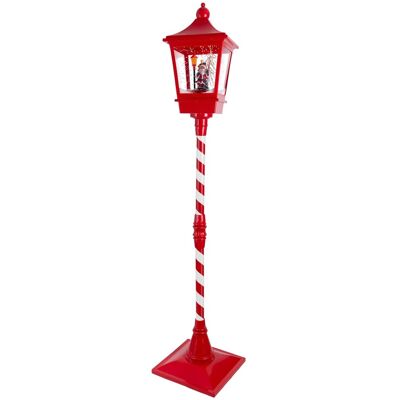 Lumineo LED-Laterne Weihnachtsmann mit Schneefall-Funktion Höhe 185 cm Rot-Weiß Lumineo LED-Laterne Weihnachtsmann mit Schneefall-Funktion Höhe 185 cm Rot-Weiß