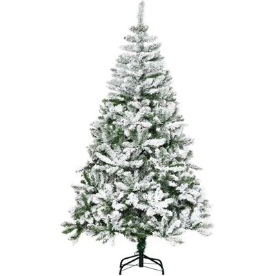 HOMCOM Künstlicher Weihnachtsbaum 180cm mit Kunstschnee HOMCOM Künstlicher Weihnachtsbaum 180cm mit Kunstschnee