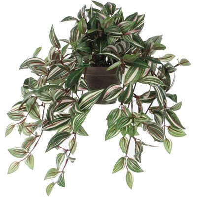 Mica Decorations Tradescantia Künstlicher Hängepflanze - 45 x 25 cm - Grün Mica Decorations Tradescantia Künstlicher Hängepflanze - 45 x 25 cm - Grün