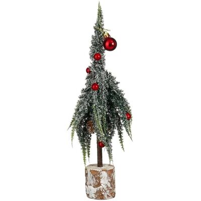 Mica Decorations Dekoration Beeren Ø 14 cm x 27 cm Grün Frosted Mica Decorations Dekoration Beeren Ø 14 cm x 27 cm Grün Frosted