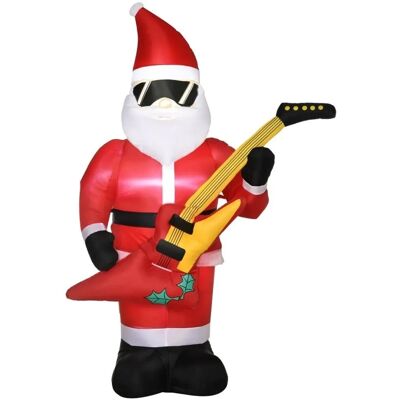 Outsunny Aufblasbarer Weihnachtsmann für Innen- und Außenbereich Outsunny Aufblasbarer Weihnachtsmann für Innen- und Außenbereich