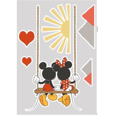 Komar Deko-Sticker Mickey Swing 50 x 70 cm Komar Deko-Sticker Mickey Swing 50 x 70 cm
