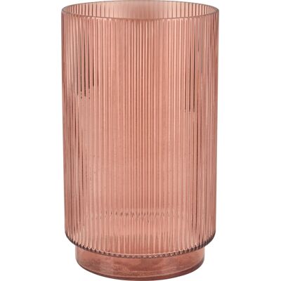 Vase Desert Flower Glas 25 cm x Ø 15 cm Braun Vase Desert Flower Glas 25 cm x Ø 15 cm Braun