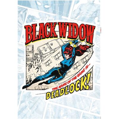 Komar Deko-Sticker Black Widow Classic 50 x 70 cm Komar Deko-Sticker Black Widow Classic 50 x 70 cm