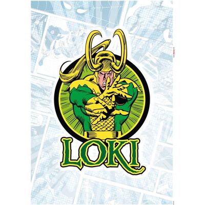 Komar Deko-Sticker Loki Classic 50 x 70 cm Komar Deko-Sticker Loki Classic 50 x 70 cm