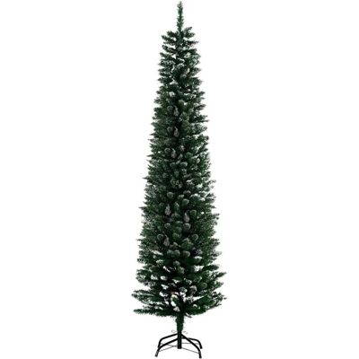 HOMCOM Weihnachtsbaum Kunststoff Metall 53 x 190H cm HOMCOM Weihnachtsbaum Kunststoff Metall 53 x 190H cm
