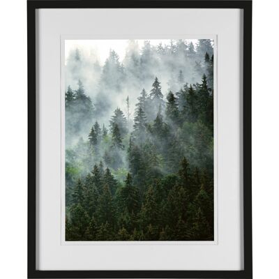 MDF-Bilderrahmen Breit Schwarz 40 cm x 50 cm MDF-Bilderrahmen Breit Schwarz 40 cm x 50 cm