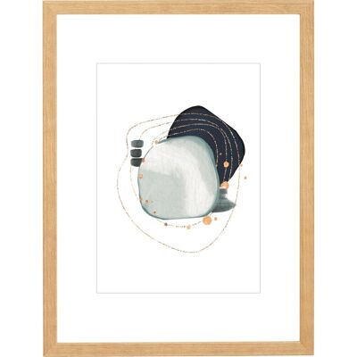Holz-Bilderrahmen Eiche 30 cm x 40 cm Holz-Bilderrahmen Eiche 30 cm x 40 cm