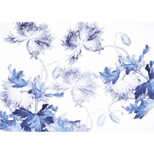 Komar Vliestapete Blue Silhouettes 350 x 250 cm Komar Vliestapete Blue Silhouettes 350 x 250 cm