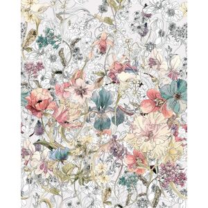 KOMAR Magic Meadow Tapete - Blumenmuster, 200x250cm KOMAR Magic Meadow Tapete - Blumenmuster, 200x250cm