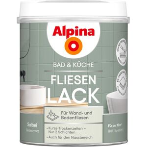 Alpina Fliesen-Lack Bad & Küche 2 Komponenten Salbei Seidenmatt 750 ml Alpina Fliesen-Lack Bad & Küche 2 Komponenten Salbei Seidenmatt 750 ml