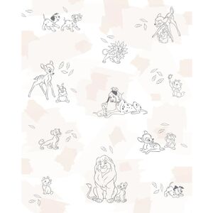 KOMAR Disney Tiere Beigewand - Tapete KOMAR Disney Tiere Beigewand - Tapete