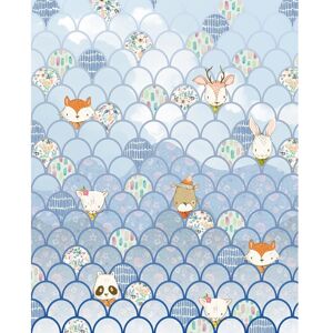 KOMAR Shelly Bluewave Wandbild - Kinderzimmer Dekor KOMAR Shelly Bluewave Wandbild - Kinderzimmer Dekor
