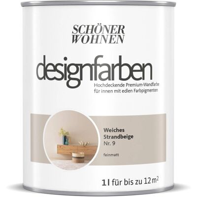 Schöner Wohnen Designfarben Weiches Strandbeige 1 l Schöner Wohnen Designfarben Weiches Strandbeige 1 l