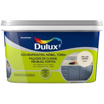 Dulux Fresh Up Lack für Küchen, Möbel und Türen Satin Helles Leinen 2 l Dulux Fresh Up Lack für Küchen, Möbel und Türen Satin Helles Leinen 2 l