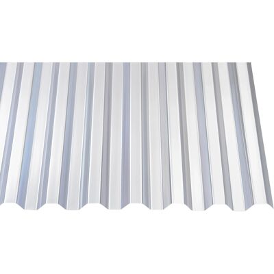 Gutta PVC-Profilplatte 1,1 mm Trapez 70/18 Klar 2000 mm x 1090 mm Gutta PVC-Profilplatte 1,1 mm Trapez 70/18 Klar 2000 mm x 1090 mm