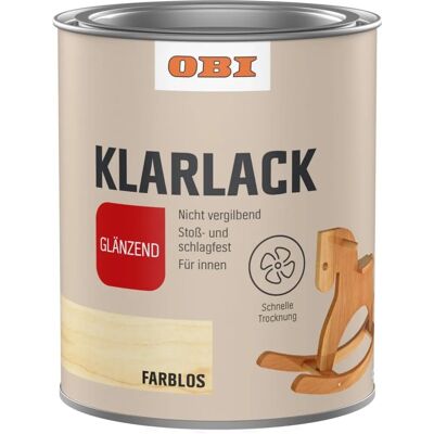 OBI Klarlack Transparent glänzend 750 ml OBI Klarlack Transparent glänzend 750 ml