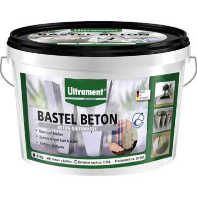 Ultrament Bastel Beton 6 kg Ultrament Bastel Beton 6 kg