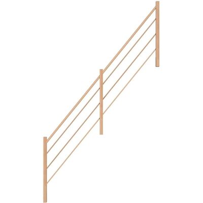 StarWood Treppen StarWood Holz-Design-Geländer Buche Rechts FSC® StarWood Treppen StarWood Holz-Design-Geländer Buche Rechts FSC®