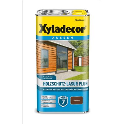 Xyladecor Holzschutz-Lasur Plus Nussbaum 4 l Xyladecor Holzschutz-Lasur Plus Nussbaum 4 l