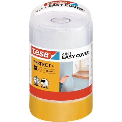 Tesa Abdeckfolie inkl. Klebeband Easy Cover Perfect+ M Nachfüllung Tesa Abdeckfolie inkl. Klebeband Easy Cover Perfect+ M Nachfüllung