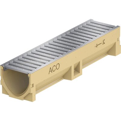 ACO Rinne Self-Standardline mit stahlverzinktem Stegrost 50 cm ACO Rinne Self-Standardline mit stahlverzinktem Stegrost 50 cm