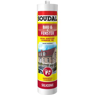 Soudal Bau Silikon Buche 300 ml Soudal Bau Silikon Buche 300 ml