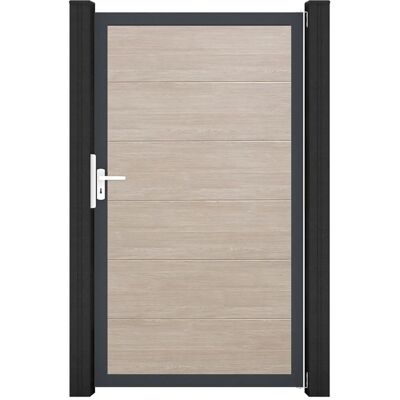GroJa Steckzaun Tor BasicLine Universal-DIN DB Sheffield Oak GroJa Steckzaun Tor BasicLine Universal-DIN DB Sheffield Oak