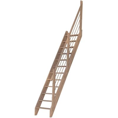 StarWood Treppen StarWood Treppe Eiche 3000 Holz-Design-Geländer Basic FSC® StarWood Treppen StarWood Treppe Eiche 3000 Holz-Design-Geländer Basic FSC®