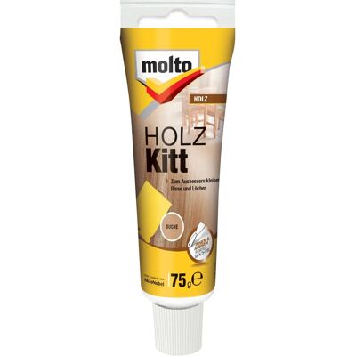 Molto Holz Kitt für Innen und Außen Buche 75 g Molto Holz Kitt für Innen und Außen Buche 75 g