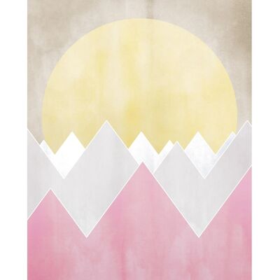 KOMAR Sunrise Spring Bunt Tapete - Tapete KOMAR Sunrise Spring Bunt Tapete - Tapete