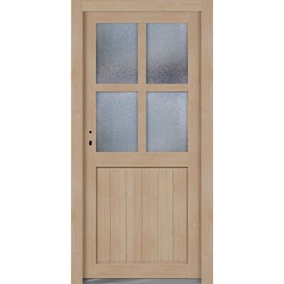 Roro Nebeneingangstür OHE 1007 Fichte 5 FA 98 cm x 198 cm DIN L Roro Nebeneingangstür OHE 1007 Fichte 5 FA 98 cm x 198 cm DIN L