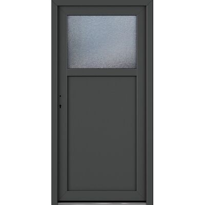 Roro Nebeneingangstür OKE 1154 Kunststoff 5FA Weiß-Anthr. 98 cm x 198 cm DIN L Roro Nebeneingangstür OKE 1154 Kunststoff 5FA Weiß-Anthr. 98 cm x 198 cm DIN L