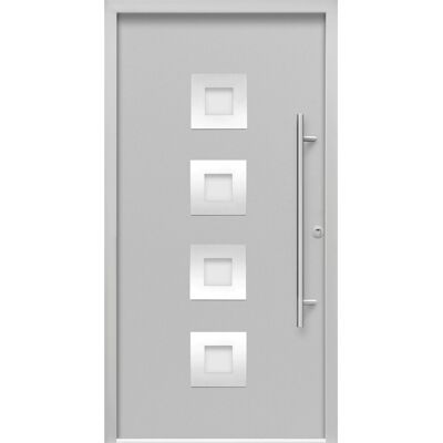 Splendoor Thermospace Sicherheits-Haustür ThermoSpace Prime Wien RC2 Grau 110 x 210 cm Anschlag R Splendoor Thermospace Sicherheits-Haustür ThermoSpace Prime Wien RC2 Grau 110 x 210 cm Anschlag R